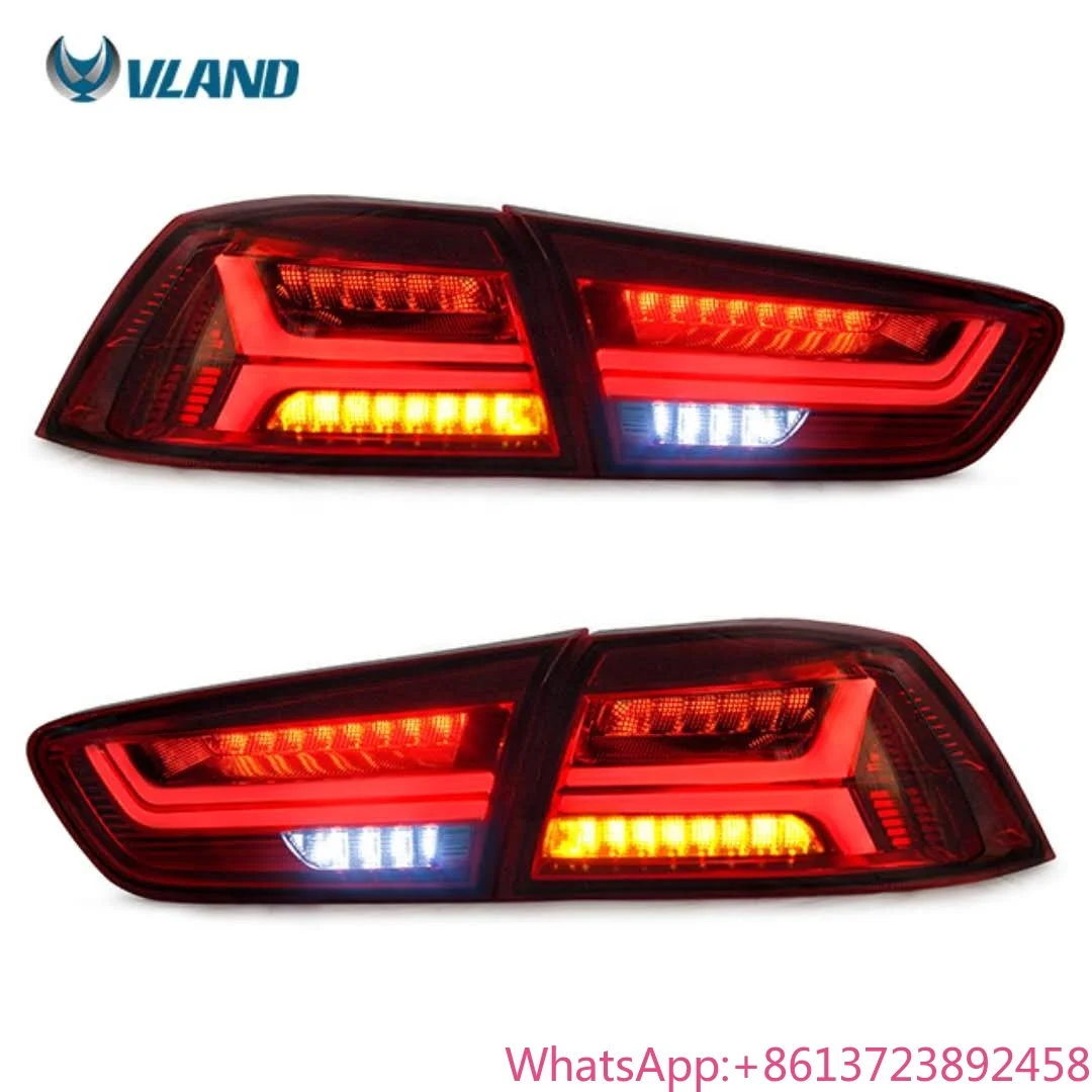 

VLAND LED Modified Taillights Rear Tail Lamp EVO X 2008-2017 Sequential Indicator Tail Light for Mitsubishi Lancer
