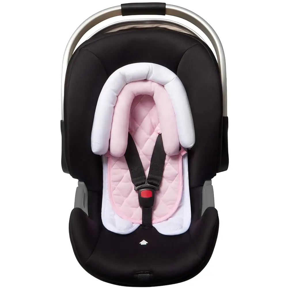 

Infant Car Seat Insert, Babybody Support for Toddler, Soft Minky Preemie Car Seat Insert, 2-in-1 Reversible, Perfect for Car