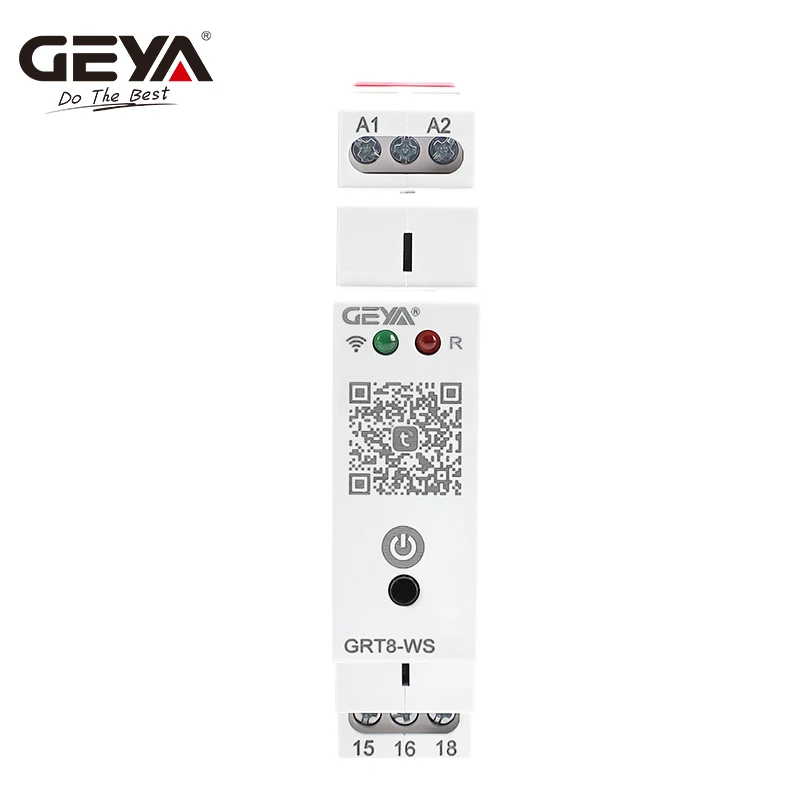 GEYA TUYA WiFi Relay - 16A AC/DC110-240V, Smart Time Control & Smart Home Remote Switch