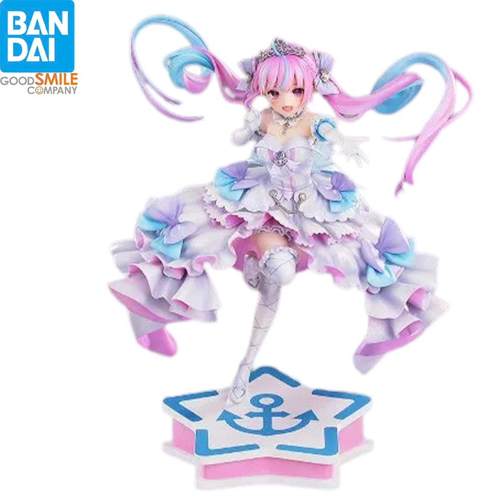 Brand New GSC Hololive Minato Aqua 25cm Dream Dress Decor Figure Collectible Gift For Anime Lovers And Otaku Fans Desk Decor
