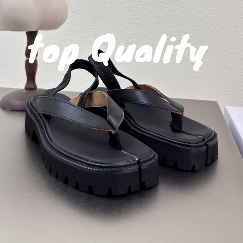 

2025 New Women's sandals Casual Shoes Summer sandals Leather upper Rubber sole Beach sandals Comfortable versatile