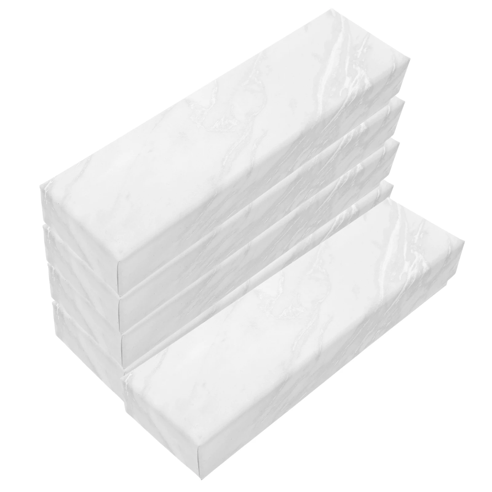 

5 Pcs Stationery Gift Box Paper Pen Case Container Boxes Cute Fountain Storage Cases