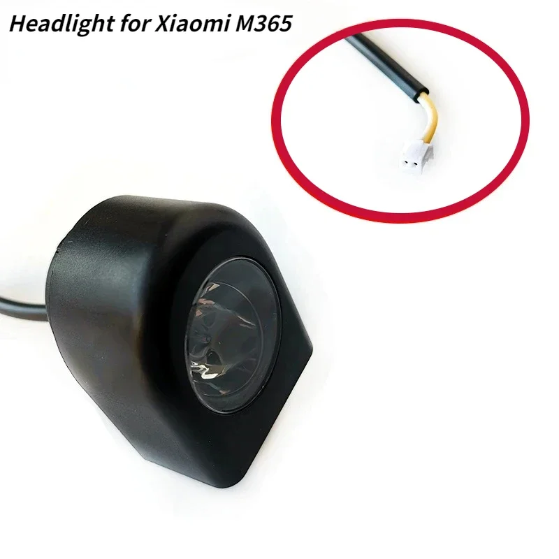 Original Headlight Light for Xiaomi M365 Electric Scooter Front Floodlight Head Light Replacement Parts LED Headlights  6V 1W