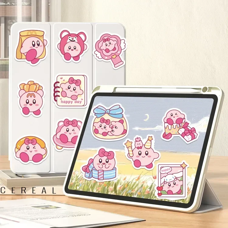 100 Stück Niedliche Kirby Anime Cartoon Aufkleber DIY Auto Motorrad Reisegepäck Gitarre Kühlschrank Laptop Graffiti Lustige Aufkleber Geschenk – Detail 5