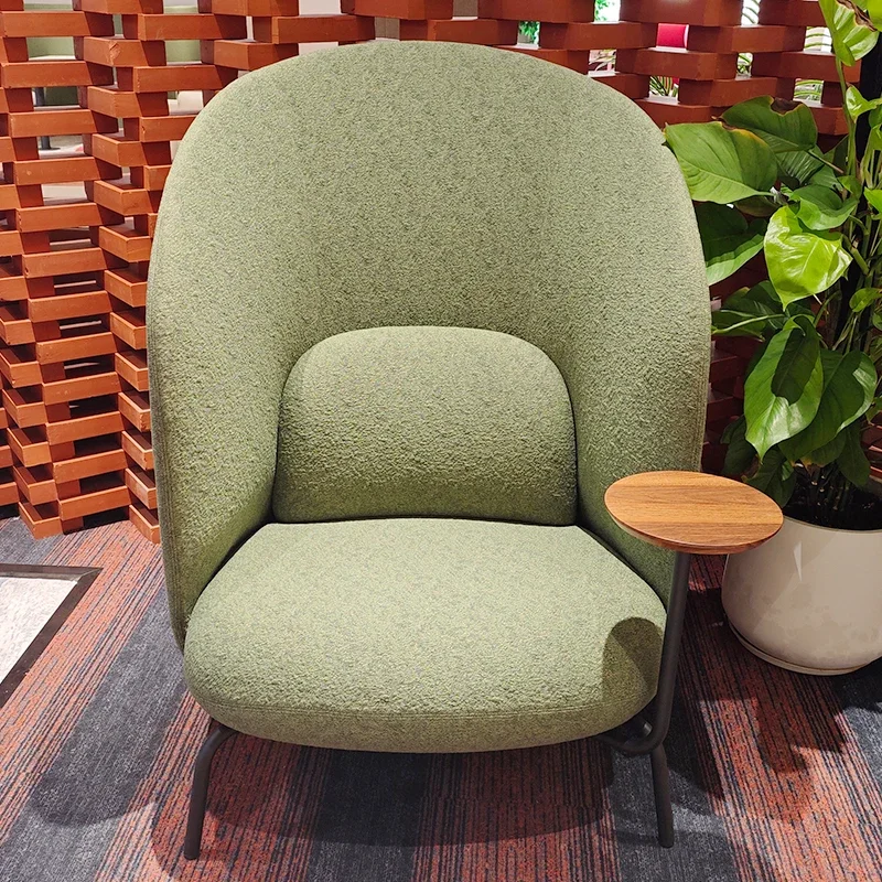 

Luxury Home Furniture Steel Velvet Lounge Chair Sofa Chair Living Room Chair Sofa