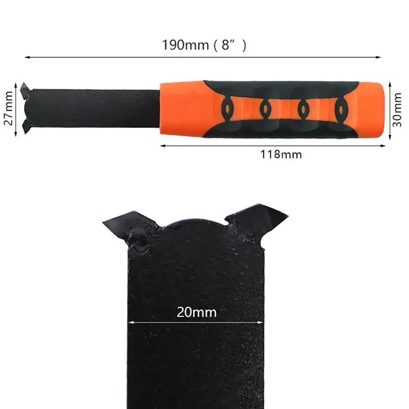 Limited Stock-FF 3X Gypsum Cement Board Cutter File Knife Portable Ceiling Calcium Silicate Board Partition Wall Cutter Home Han