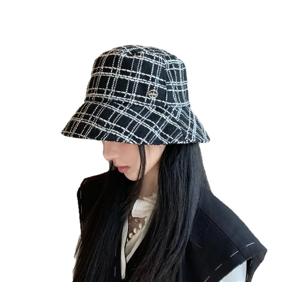 2025 جديد! الراقية - الخريف المرأة - قبعة صياد الشتاء - الكورية - نمط Xiaoxiangfeng، قبعة حوض عصرية ومتعددة الاستخدامات