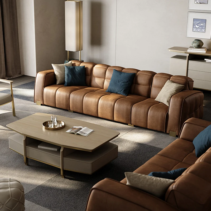 

Italian Light Luxury Sofa Multifunctional Design Creative Aesthetics Aesthetics Sofas Modern Lounge Sillon Cama Trendy Furniture