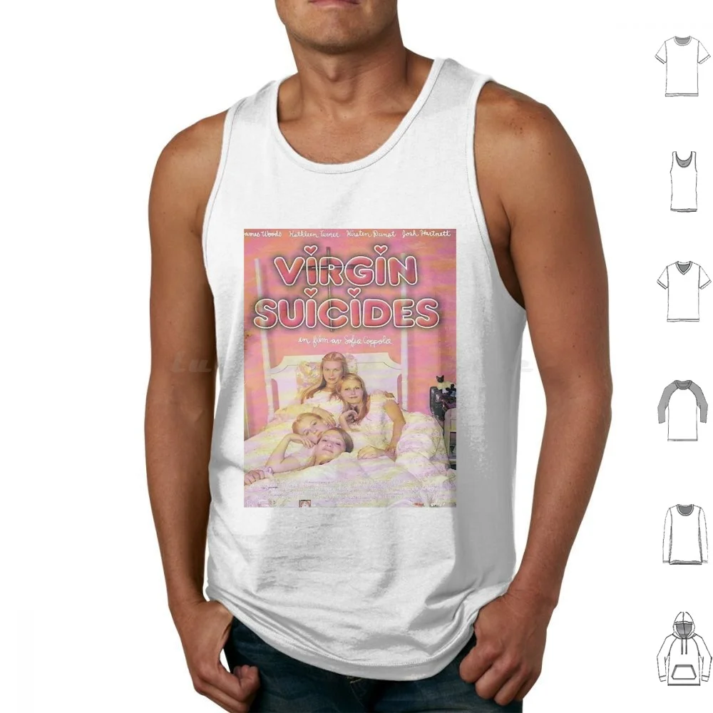 My Favorite People The Virgin Suicides Vintage Retro Tank Tops Print Cotton My Favorite People The Virgin Suicides Vintage