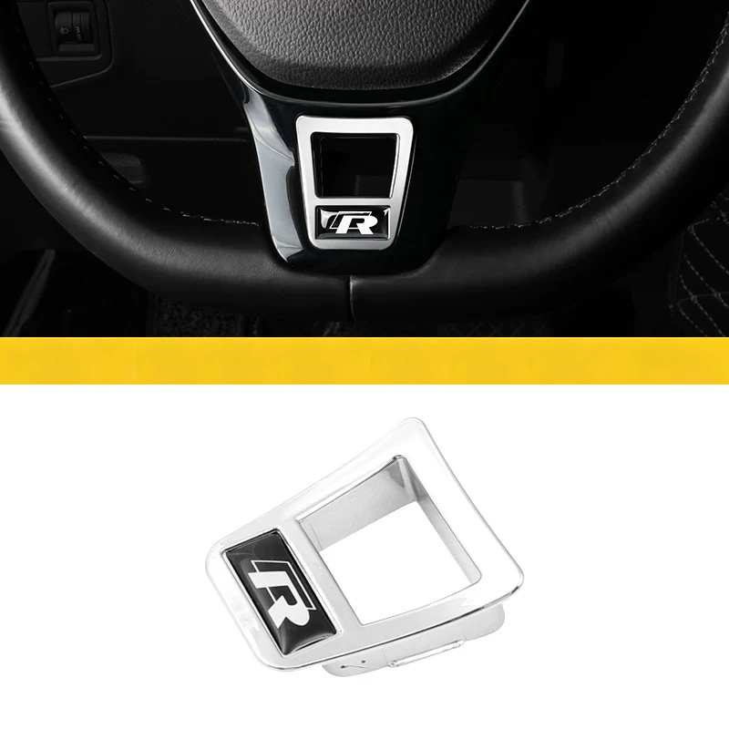 Auto-Lenkrad-Dekorations- und Modifikationszubehör für Volkswagen Golf T‑Roc Tiguan Polo Passat T‑Cross Taigo ID.4 ID.7