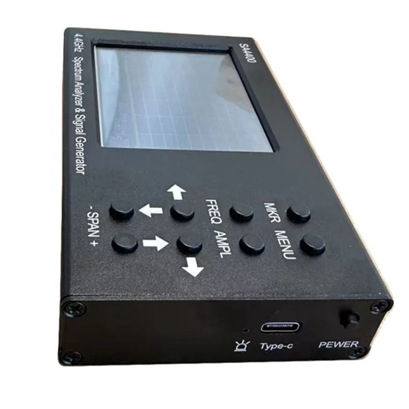 

ABFY-New 4.4Ghz SA4400 Spectrum Analyzer & Signal Generator Handheld Spectrum Analyzer For Wifi 2G 4G LTE CDMA GSM Signal