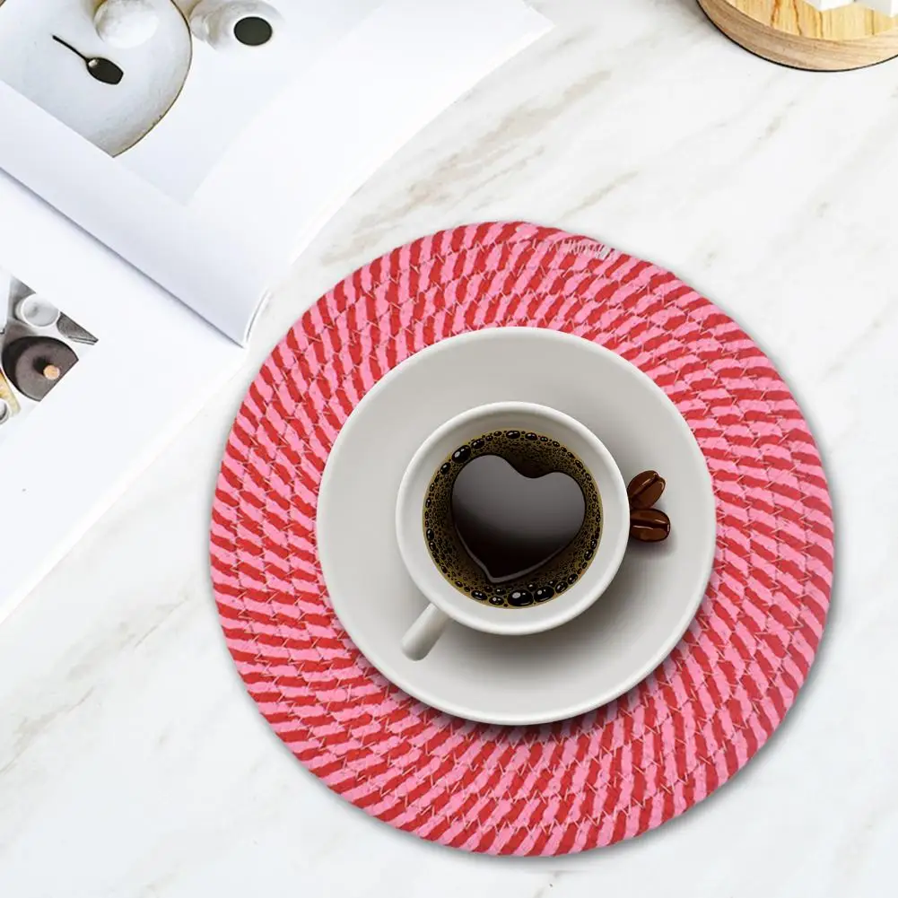 Heat-proof Place Settings Heat Resistant Kitchen Trivets Pot Holders Set Coasters for Hot Dishes Pots Pans Table Decor