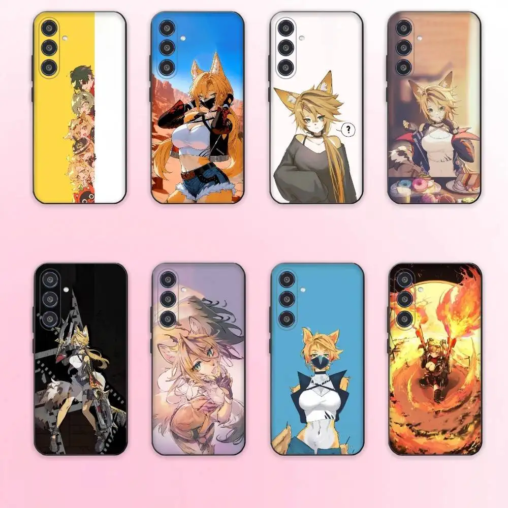 

P-Pulchra Z-Zenless phone Case For Samsung Galaxy A73,A72,A71,A70,A53,A52,A51,Others Soft Black Shell