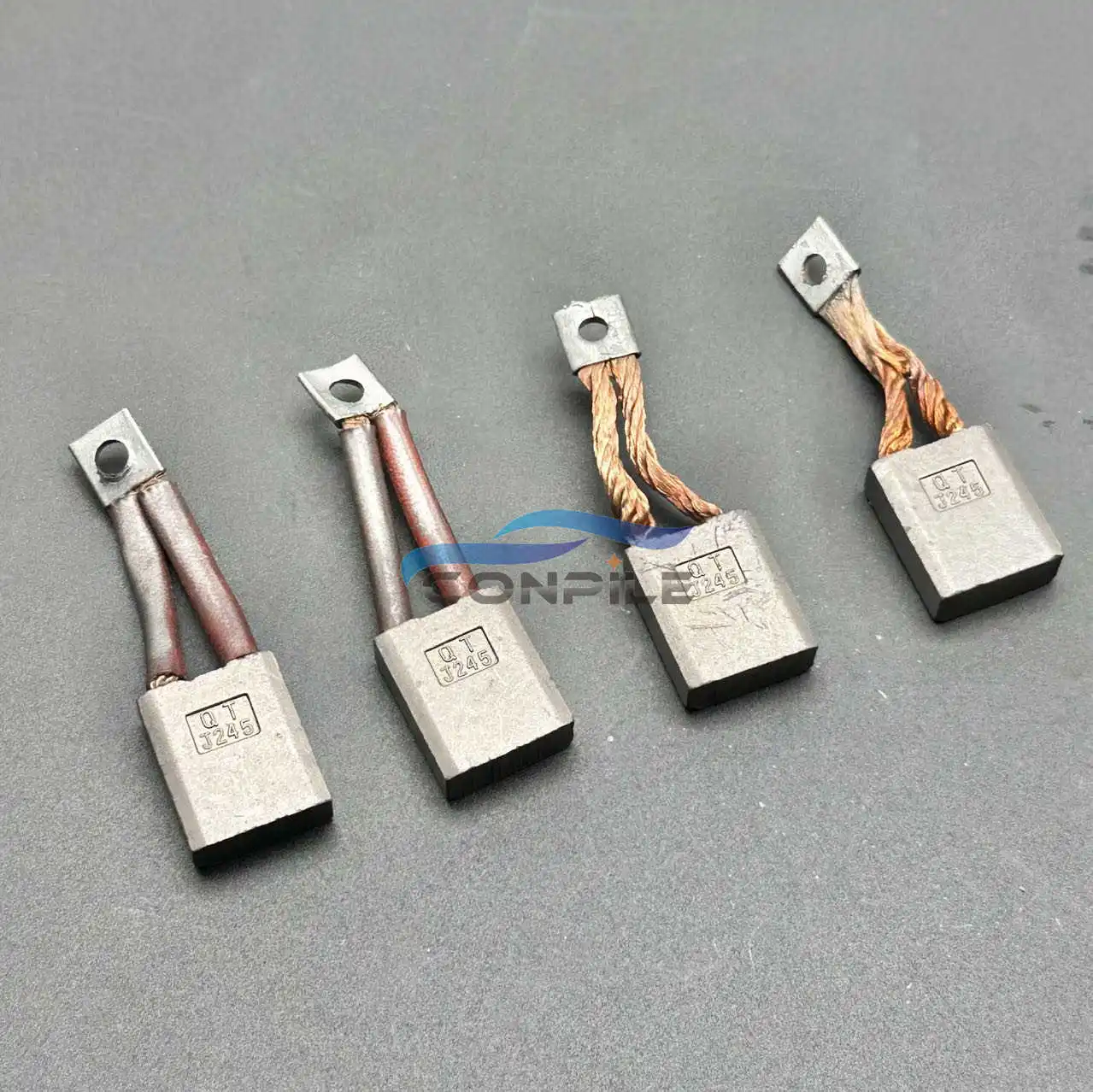 4pcs Motor starter carbon brush for car 24*20*8.5MM