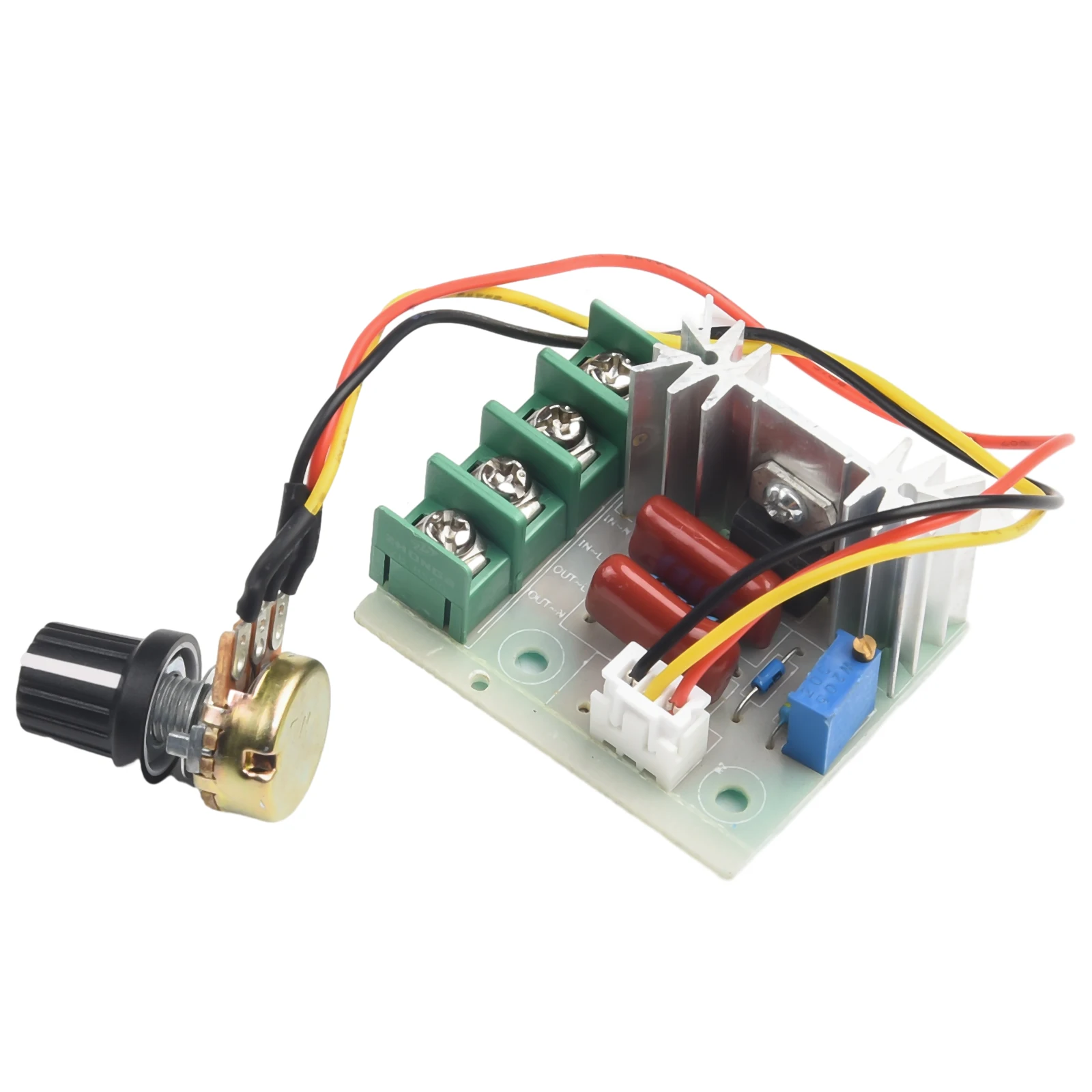 2000W 220V SCR Voltage Regulator Dimmer for Motor Control Lamp Brightness Adjustment and Heater Output Control