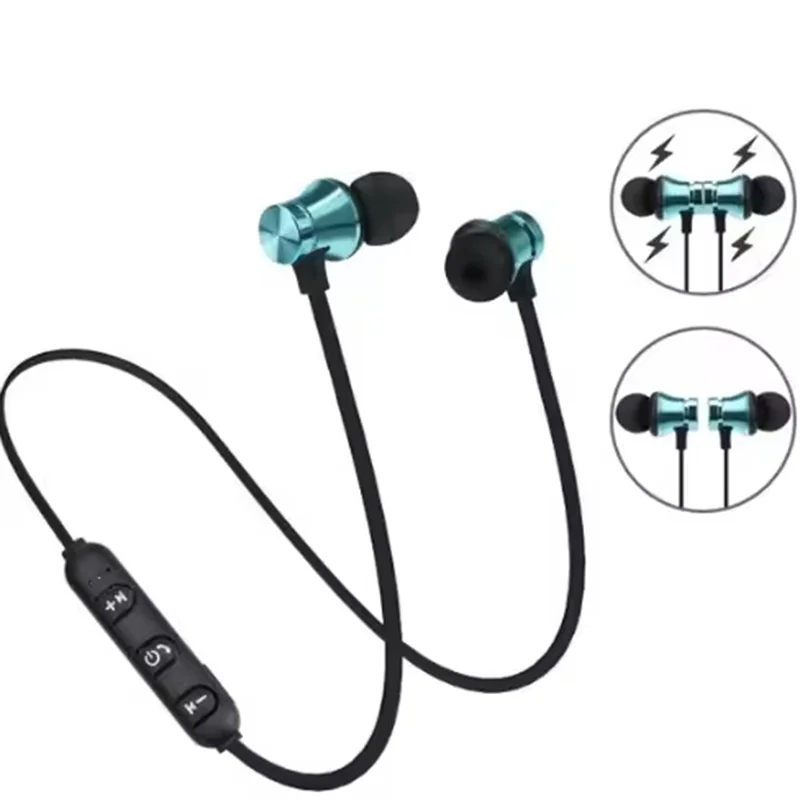 Wireless Bluetooth Headset Sport Earbud 3D Stereo Music Headphones Sweatproof Outdoor Exercise Gym Workout Earbud Headphones Kit