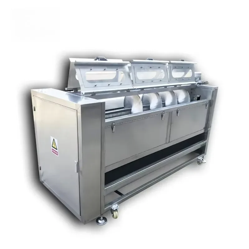 Cassava Peeling Machine Cassava Peeler Cassava Skin Peeling Machine Stainless Steel for Starch Production Factory Custom