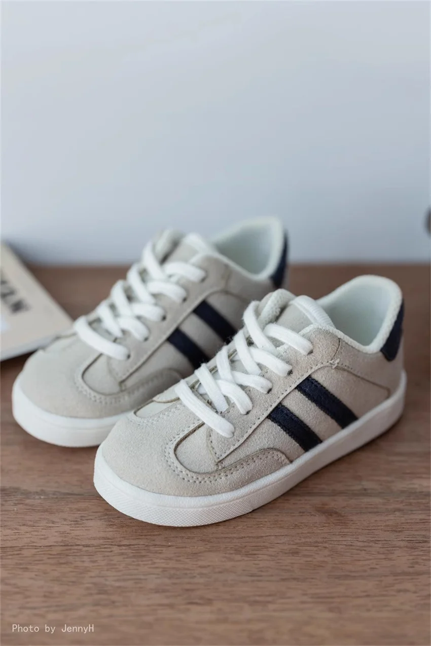 BJD/SD Doll Shoes In Stock MDD Boys 1/3 1/4 1/6 Girls Daily Exercise Simple Casual Sports Red Blue Board Shoes Doll Accessories