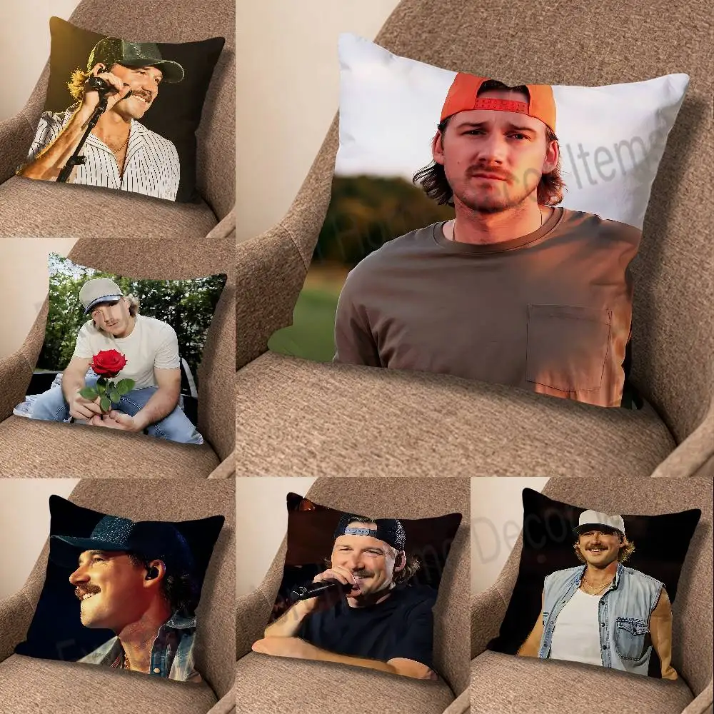 M-Morgan W-Wallen Been By Now Pillow Cases for Bedroom Living Room Sofa Home Decor Polyester Cushion Cover with Zipper