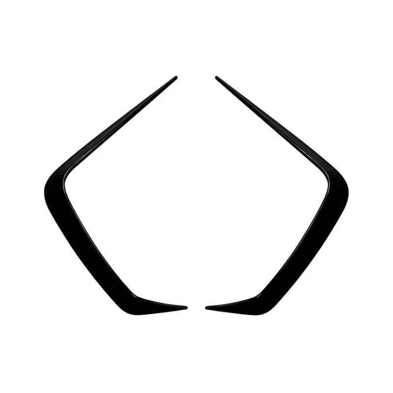 

Front Wind Knife Spoiler Side Wing Air Vent Cover Trim For BMW 2 Series F44 M Sport 2020-2024 Accessories Black