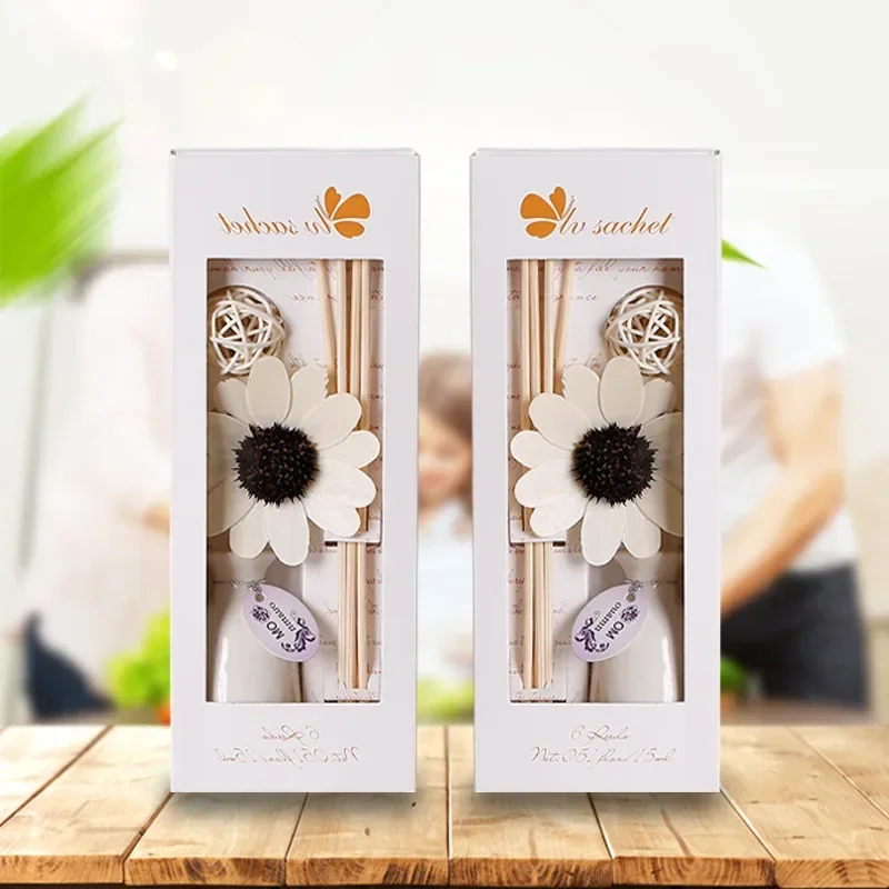 Home floral aroma porcelain vase art decoration fragrance without fire vine branch decoration fragrance diffusion essential oil