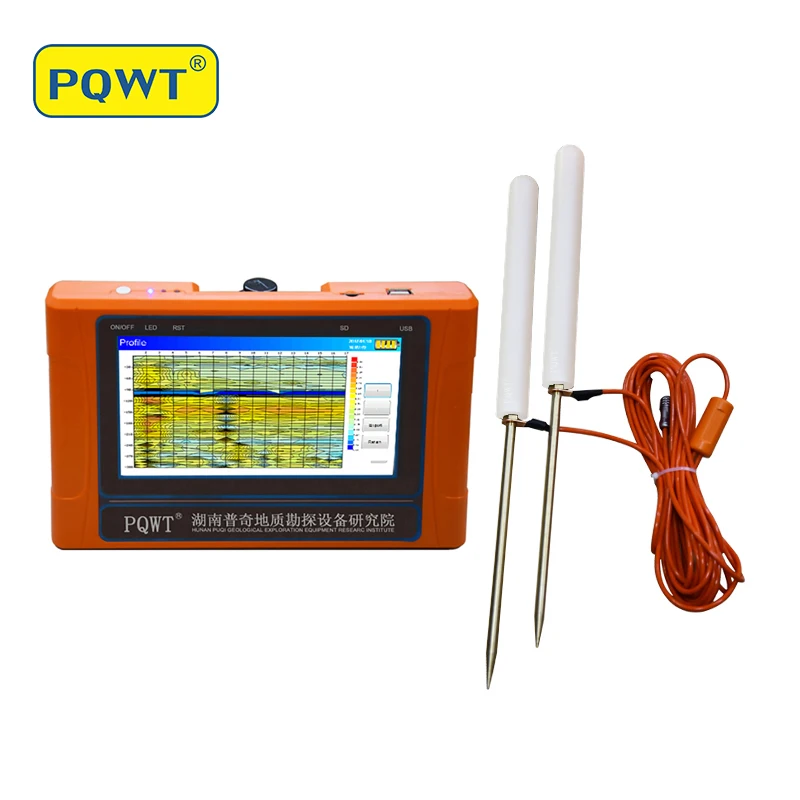 Agricultural Farm irrigation water well drilling equipment Geologist tools underground water detector for sale 300m PQWT TC300