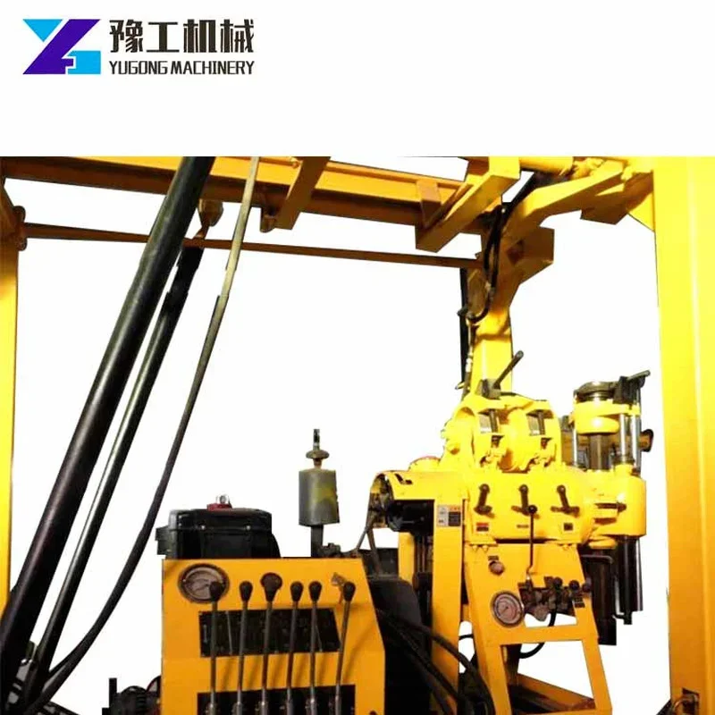 Movable Mining Rock Drill Rigs Diesel Engine Driven Borehole Pneumatic Water Drilling Rig Rotary Blasting Drilling Rig