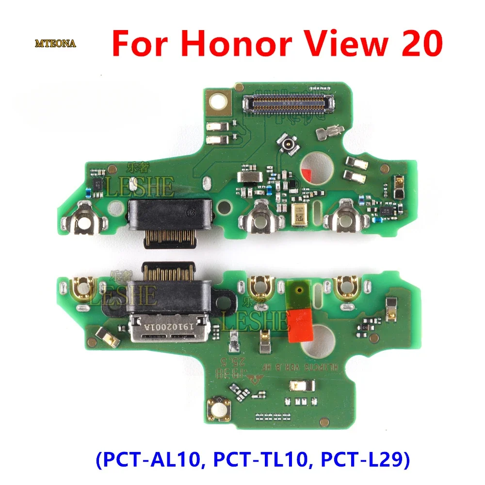 

USB-порт для зарядки, гибкий кабель для Huawei Honor View 20 V20, разъем Type-C, док-станция, зарядное устройство, гибкий кабель