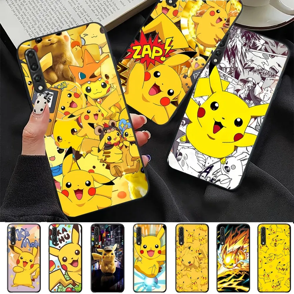 

Cute P-Pokemon-P-PikachuS Mousepad For Huawei P 8 9 10 20 30 40 50 Pro Lite Psmart Honor 10 lite 70 Mate 20lite