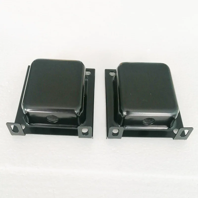 2PCS Transformer Cover EI76/86/96/105/114/133 End Bells Screening Can Sealing Shrouds Metal Protective Shield