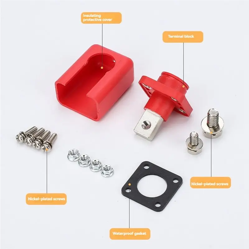 X12A-Lithium Battery Terminal Block Lithium Battery Energy Storage Terminal Battery Terminals Connector Terminal Block Set