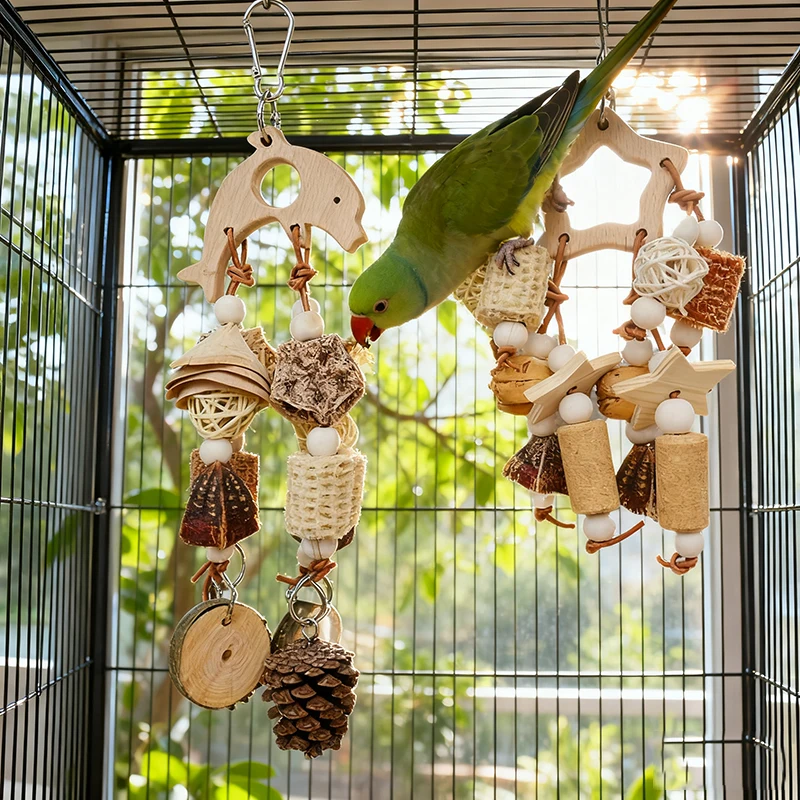 Thumbnail 2 - #16 Trending Hanging Bird Chew Toys Right Now