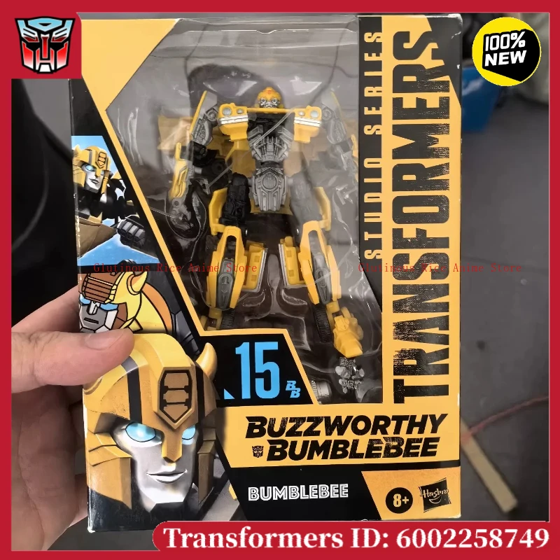 Figura de Acción de la Película Transformers, Serie SS, SS-15BB Bumblebee G1, Robot de Anime Articulado, Juguete Coleccionable, Regalo, Optimus Prime