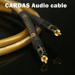 Para hi-fi CARDAS GOLDEN 5-C Golden Ratio RCA podłącza się z męskiego na męskie kabla audio