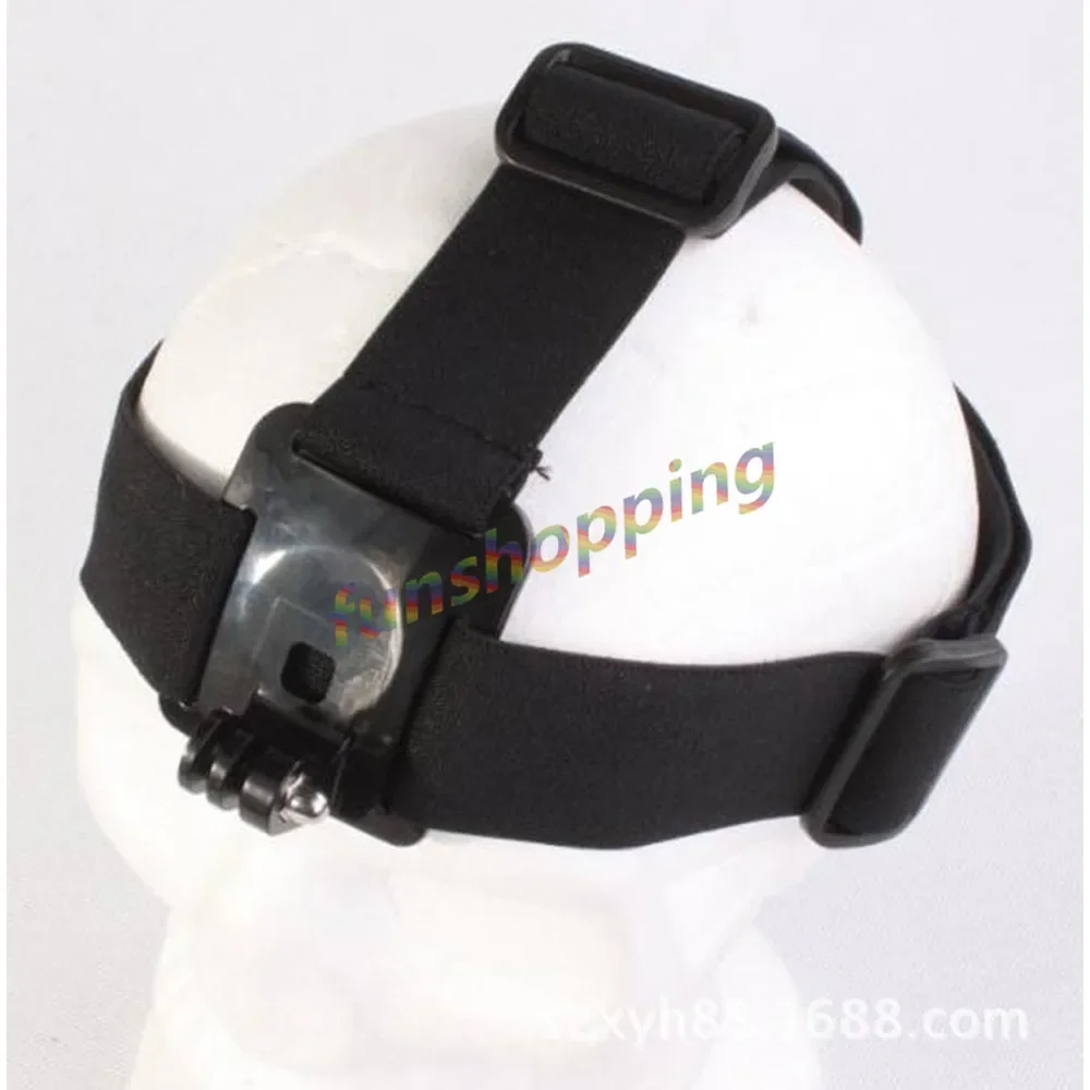 조정 가능한 헤드 스트랩 마운트 벨트, 미끄럼 방지 접착제 마운트, 고프로 히어로 6 5 4 3 + sj4000/5000 샤오미 카메라 액세서리