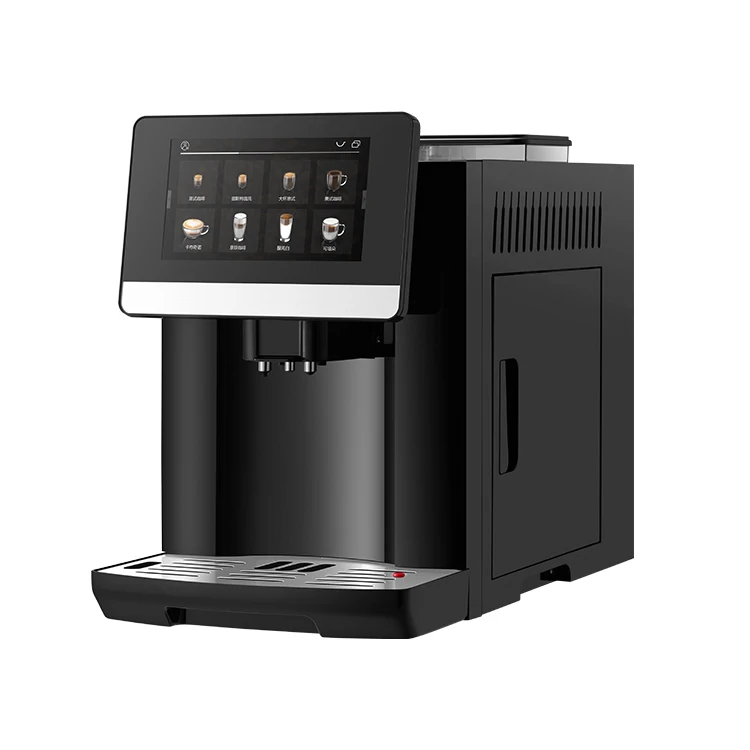 commercial fully automatic bean to cup home cappuccino espresso coffee machine for business