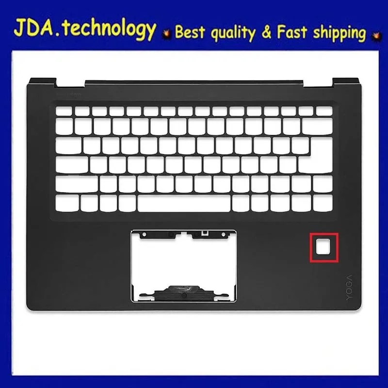 Imagem -05 - Tampa Traseira do Lcd Tampa da Dobradiça Tampa Superior Caixa Inferior Lenovo Yoga 51014 510-14isk 510-14ast Flex 4-1470 1480 Novo