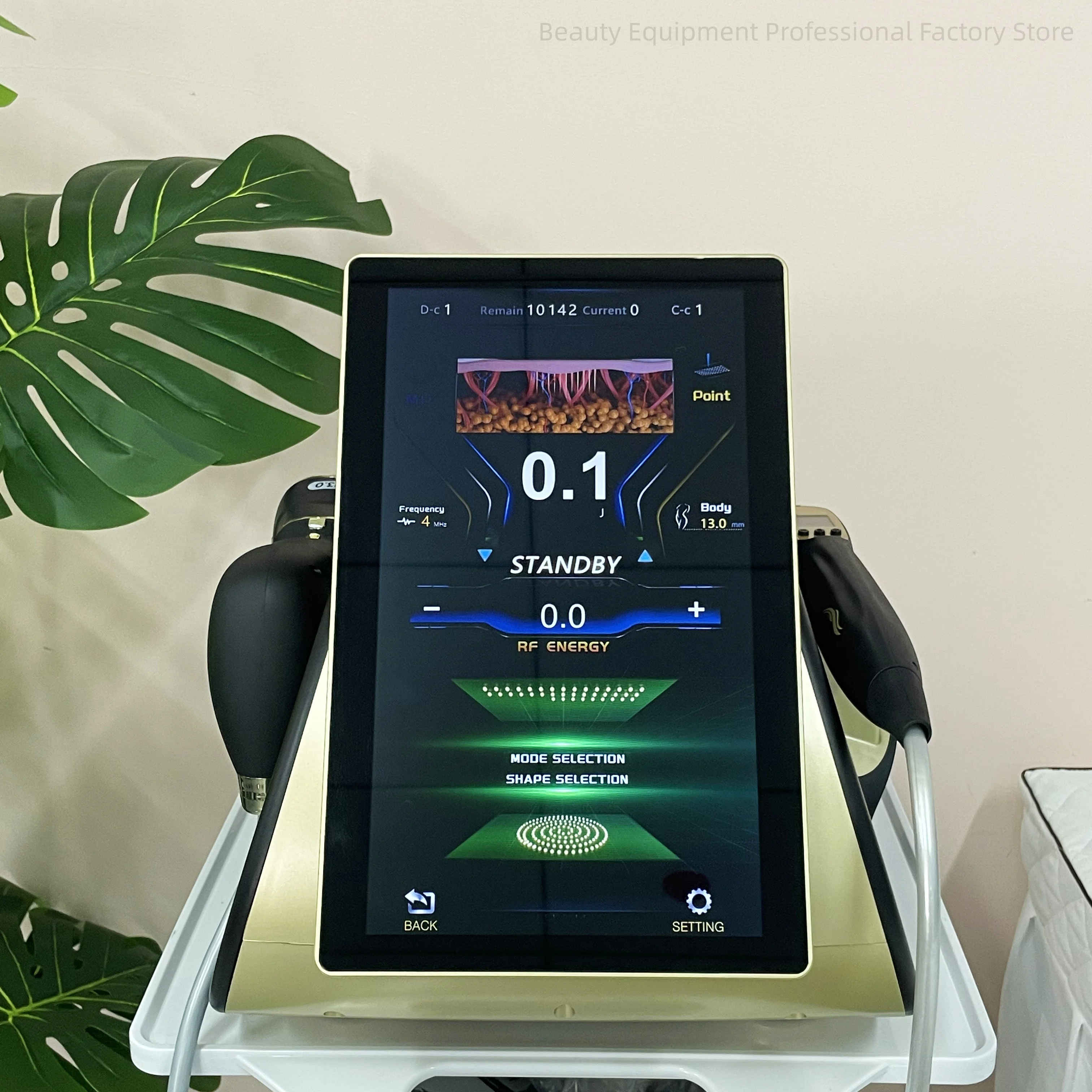 Dispositivo professionale 22D MAX 2 in 1 portatile per sollevamento facciale, rassodante, antietà, macchina per scolpire 3D