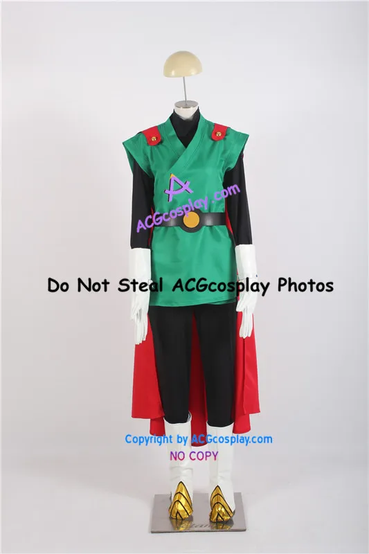 The Great Saiyaman Cosplay Costume acgcosplay include boots covers