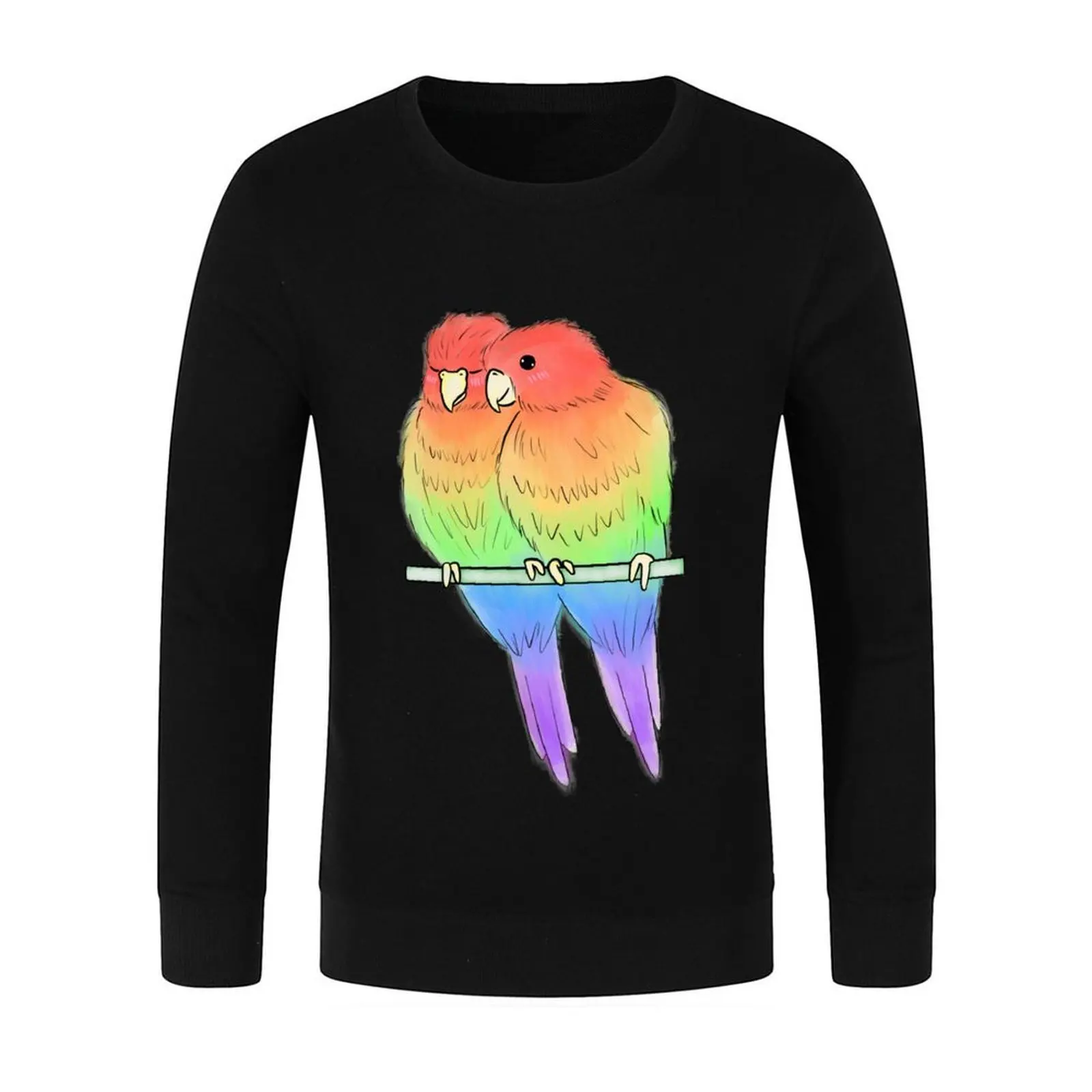 بلوفر على شكل طائر المثليين على الطراز الياباني ملابس أنيمي ملابس رجالية ملابس على الطراز الكوري بلوزات جديدة