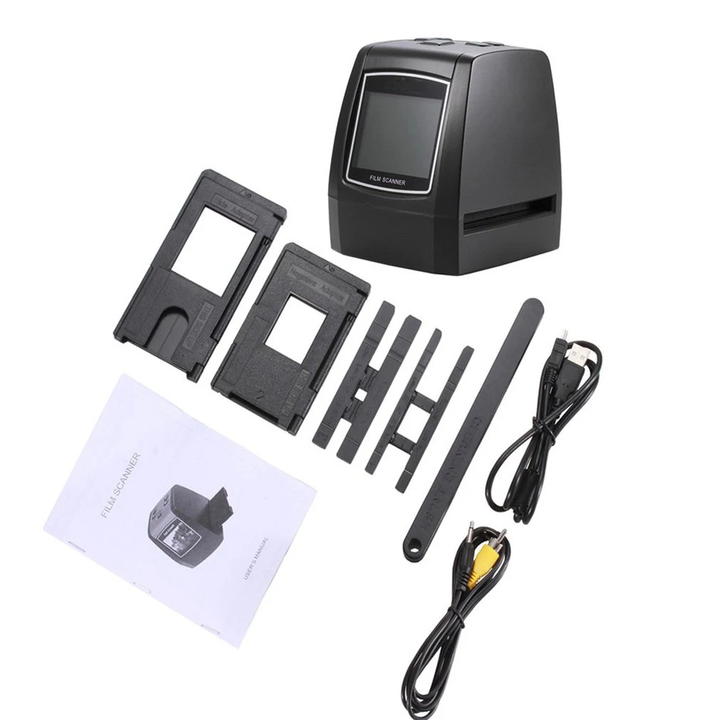 Imagem -06 - Tela Lcd Film Scanner 2.4 22mp Converte 126kpk 135 110 Super Negativo Slide Digital Photo Viewer Built-in 128mb de Memória