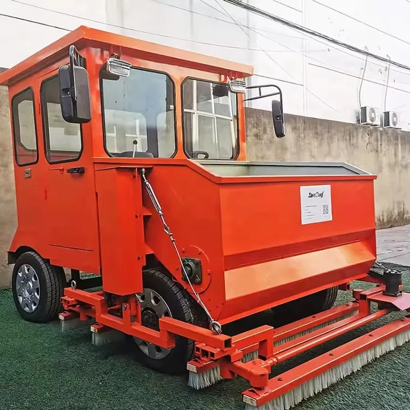 Sand Rubber Filling and Brushing Machine for Artificial Grass Installation Turf Cleaning Machine