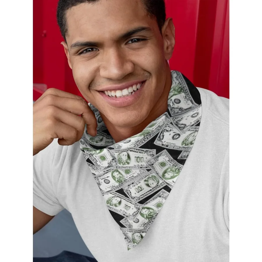 إكسسوارات موتيك باندانا قطنية مطبوعة لملابس الرقبة العصرية وأغطية الرأس في الصيف قماش ناعم مسامي مع Pa نابض بالحياة