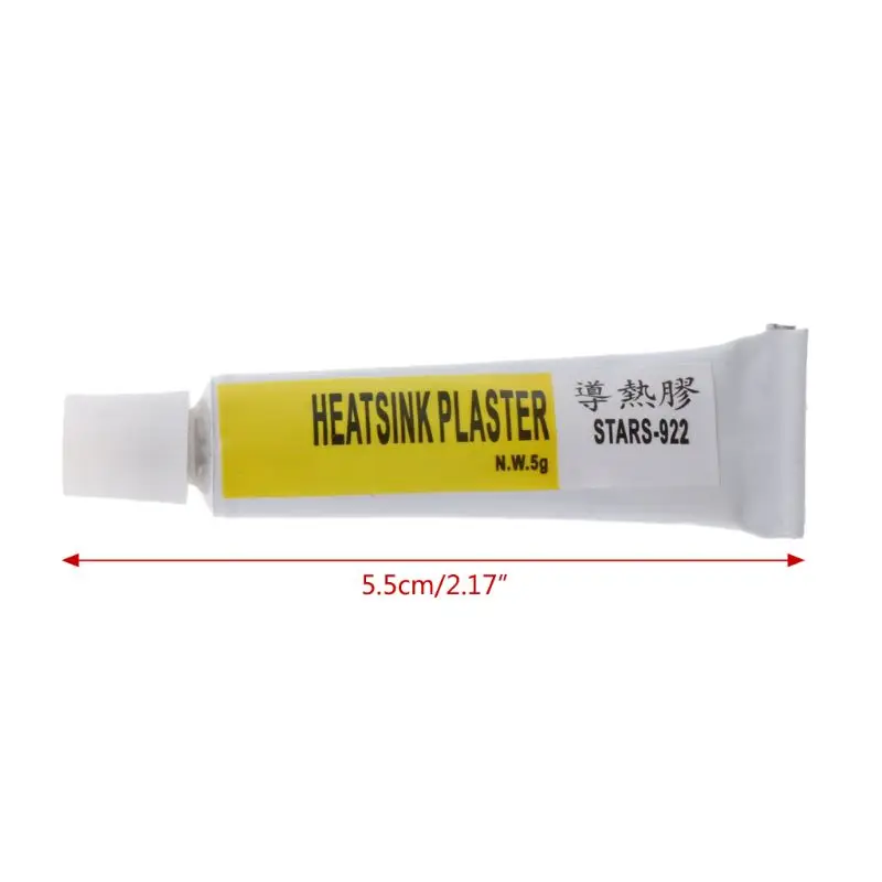 2Pcs 10G Silicone Compound Thermal Grease Conductive Grease Heatsink for CPU GPU Chipset Notebook Cooling 0.671W/for m.