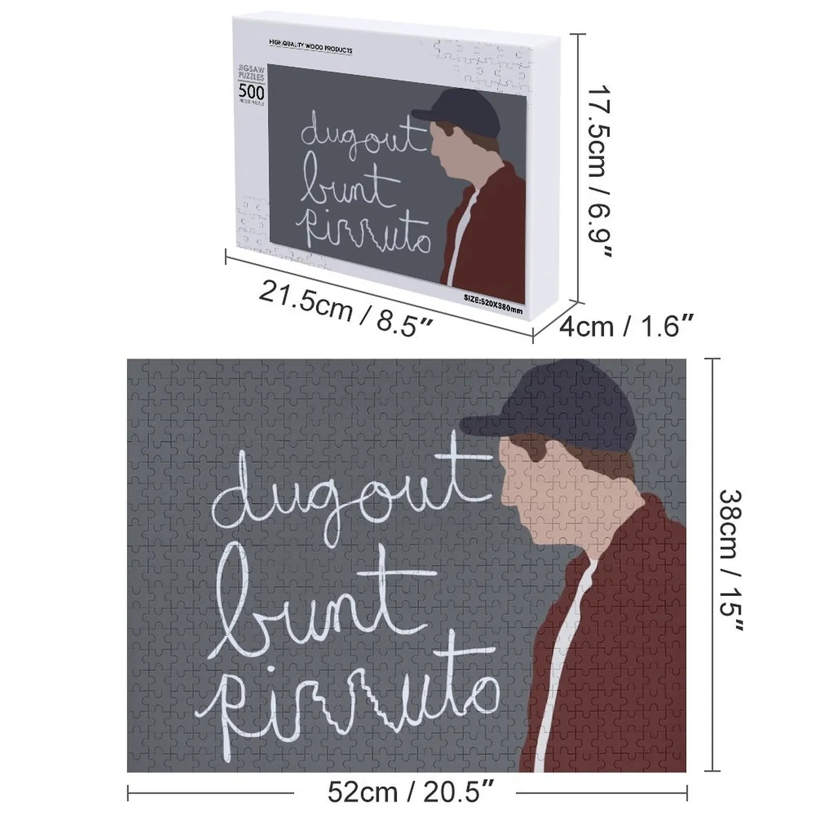 맞춤형 나무 이름 퍼즐, 아이들을 위한 맞춤형 장난감 예술품, 루루토 퍼즐