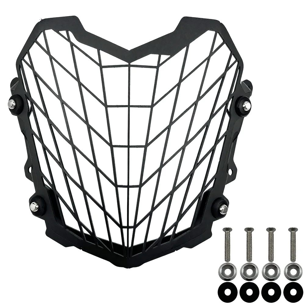 Mtkracing para yamaha tenere 700 2020-2025 motocicleta frente farol grade guarda capa protetor decorativo farol