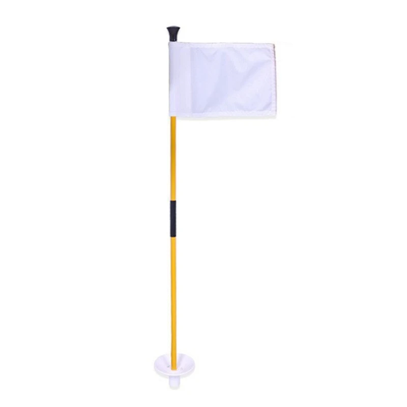 GM-Golf Green Flag, Two-Section Detachable Flagpole, Easy To Carry Green Target Flag Hole Cup