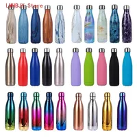 500ml Double-Wall Insulated Vacuum Flask Stainless Steel Thermos Cola Water Beer Outdoors Sport Water Bottle