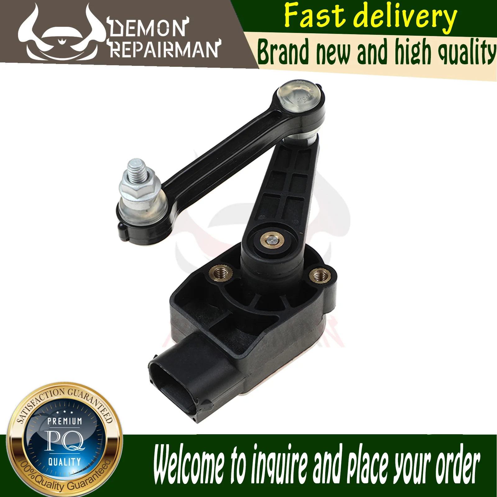 

95533107720 7L0 616 571 B Rear Left Right Side Ride Height Level Sensor Compatible with VW TOUAREG 2.5L 3.0L 3.2L 4.2L 5.0L 6.0L