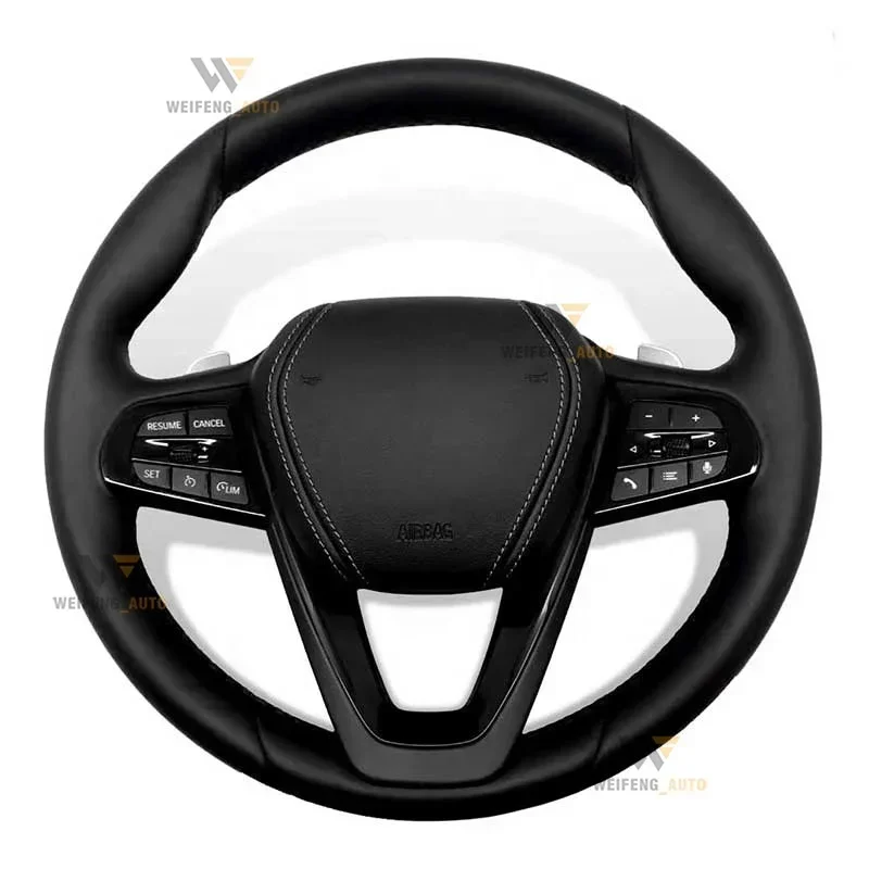 

Popular Hot sell Deluxe G30 wheels fit for G series G01 G20 G22 G82 Piano black and Leather Steer Wheel by XWF